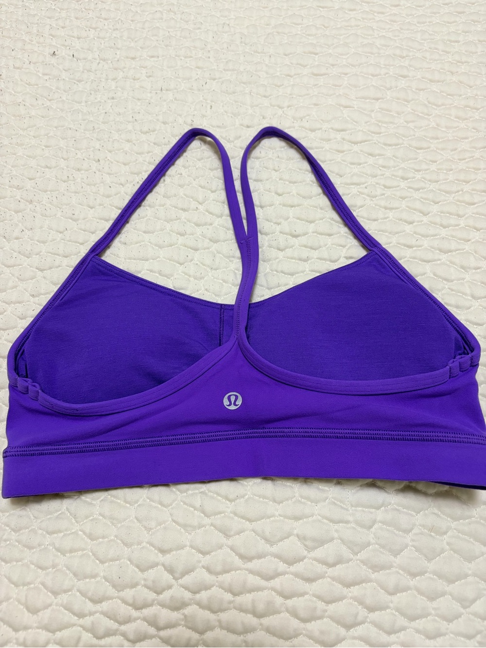 lululemon Flow Y Bra in Atomic Purple - Picture 3 of 4